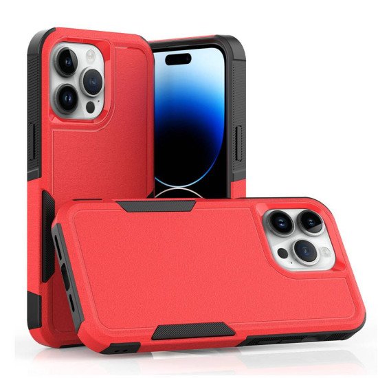 Traveler Hybrid Case For iPhone 16 Pro Max (red) Traveler Hybrid Case For iPhone 16 Pro Max (red)