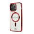 Electroplated Magsafe TPU Case for iPhone 16 Pro Max (red)