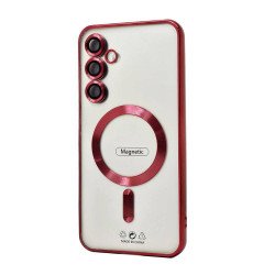 Electroplated Magsafe TPU Case for Samsung Galaxy S24 Plus (red) Electroplated Magsafe TPU Case for Samsung Galaxy S24 Plus (red)