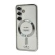 Electroplated Magsafe TPU Case for Samsung Galaxy S24 Plus (silver)