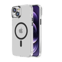 Clear Shield Magsafe TPU Case for iPhone 16 (black) Clear Shield Magsafe TPU Case for iPhone 16 (black)
