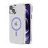 Clear Shield Magsafe TPU Case for iPhone 16 Plus (purple)