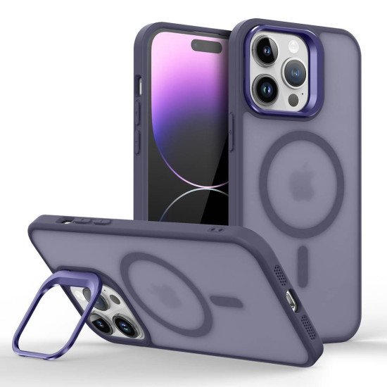 KickStand Magsafe TPU Case for iPhone 17 (purple)