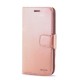 Leather Wallet Case For iPhone 16 Pro Max (rose gold)