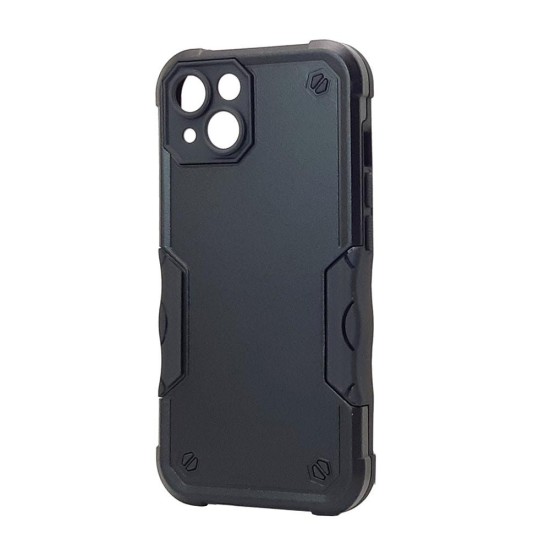 Commander Hybrid Case For iPhone 15 Plus (black)