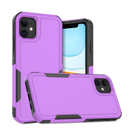 Traveler Hybrid Case For iPhone 11 (purple) Traveler Hybrid Case For iPhone 11 (purple)