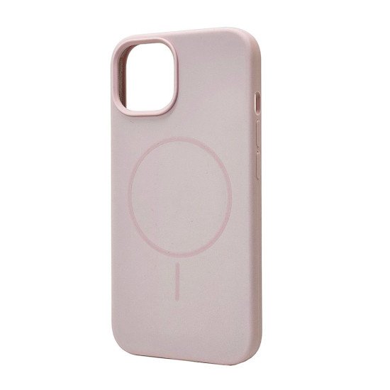 Magsafe Silicone Case For iPhone 15 Pro Max (rose gold)