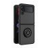 TPU Case w/ Magnetic Ring for Samsung Z Flip 6 (black)