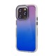 Ombre Clear TPU Case for iPhone 14 Pro (blue+purple)