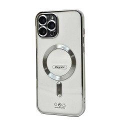 Electroplated Magsafe TPU Case for iPhone 16 Pro Max (silver) Electroplated Magsafe TPU Case for iPhone 16 Pro Max (silver)