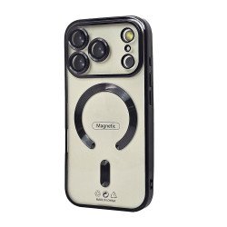 Electroplated Magsafe TPU Case for iPhone 17 Pro Max (black)