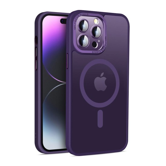 Skin Shield Magsafe TPU Case for iPhone 15 Pro Max (purple)