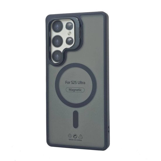 KickStand Magsafe TPU Case for Samsung Galaxy S25 Ultra (black)