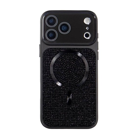 Rhinestone Magsafe Case for iPhone 17 Pro (black)