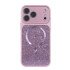 Rhinestone Magsafe Case for iPhone 17 Pro (purple)