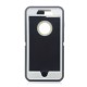 Defender Case w/ Clip For iPhone 8 Plus, 7 Plus (grey+white)
